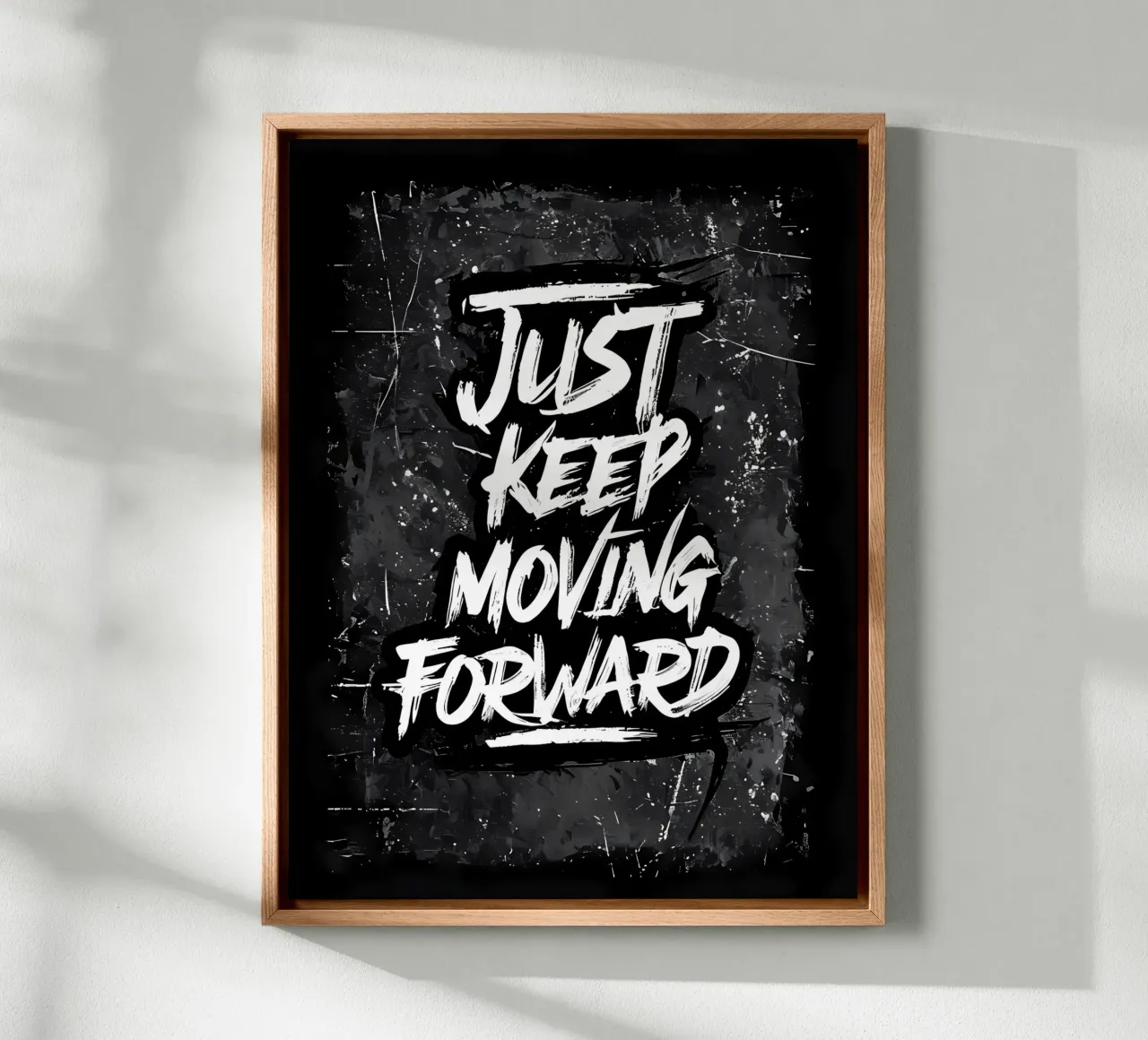 Just Keep Moving Forward canvas by Artistic-shop