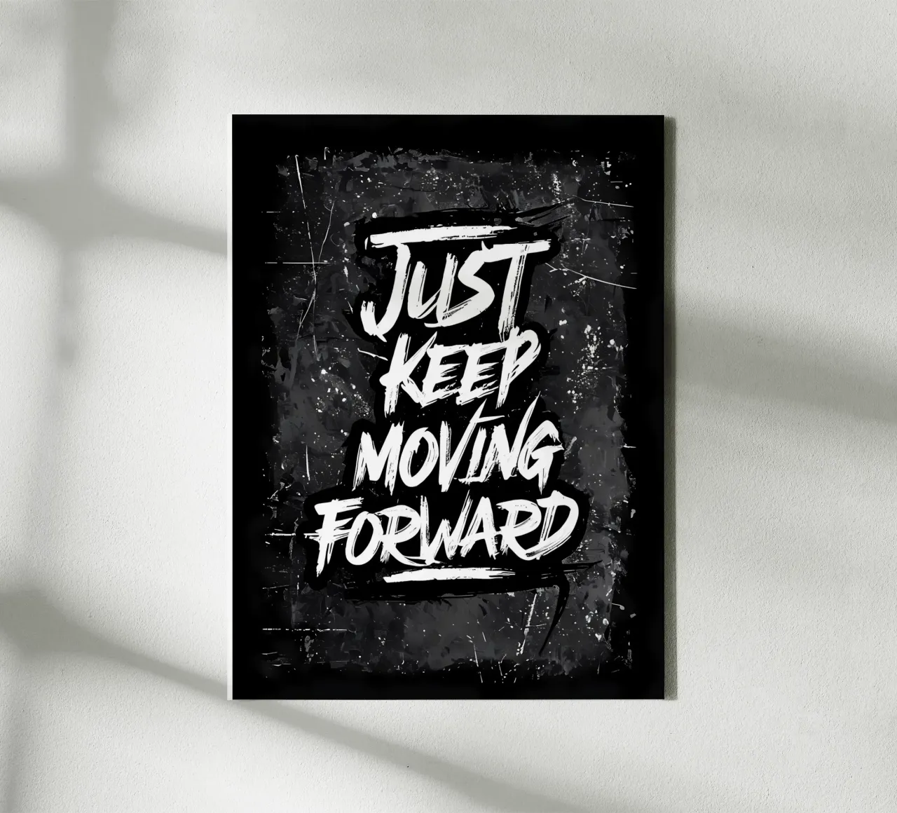 Just Keep Moving Forward canvas by Artistic-shop