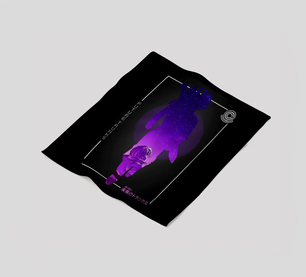 Future Trunks fleece blanket by Gunawan Rb