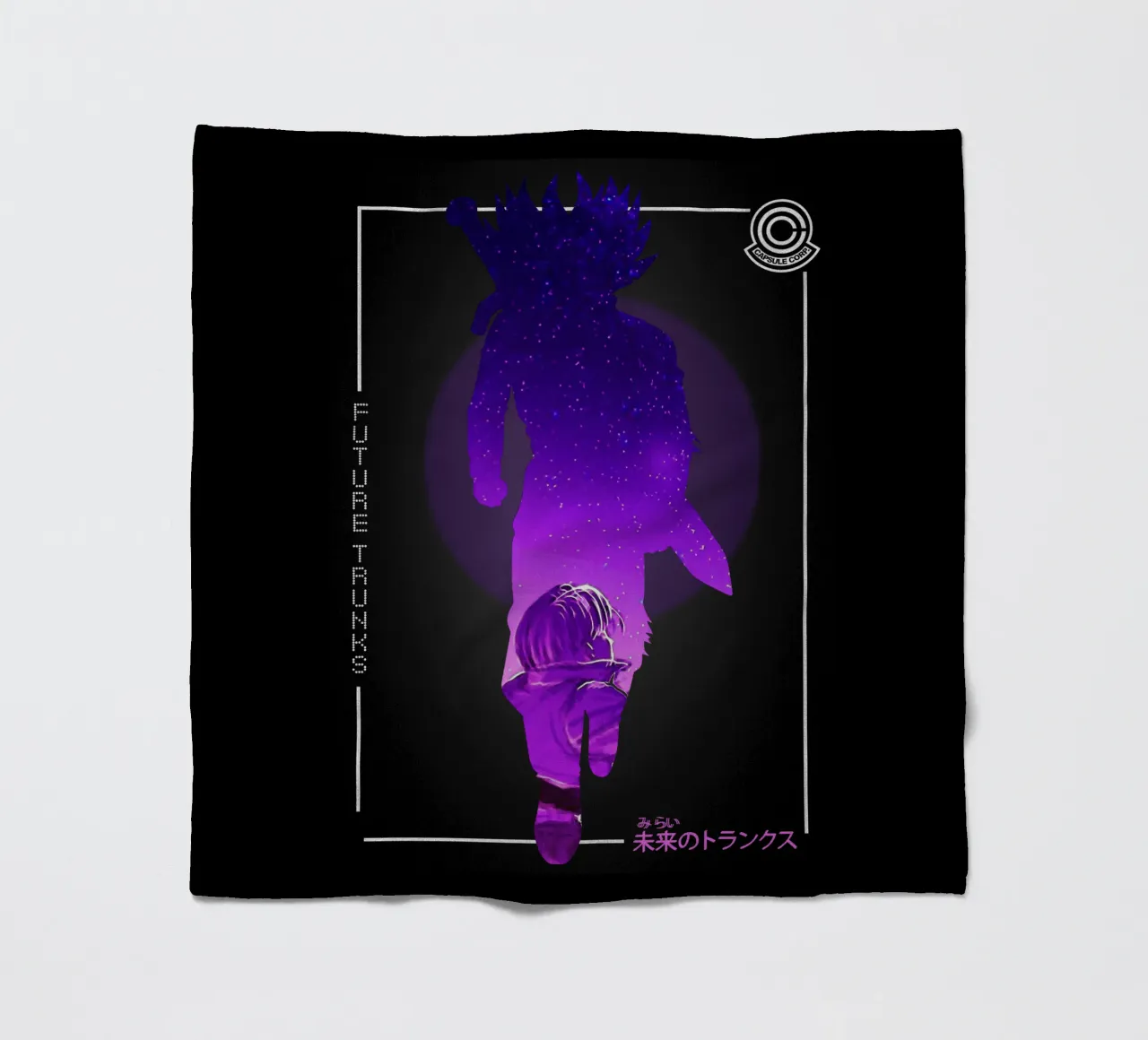 Future Trunks fleece blanket by Gunawan Rb