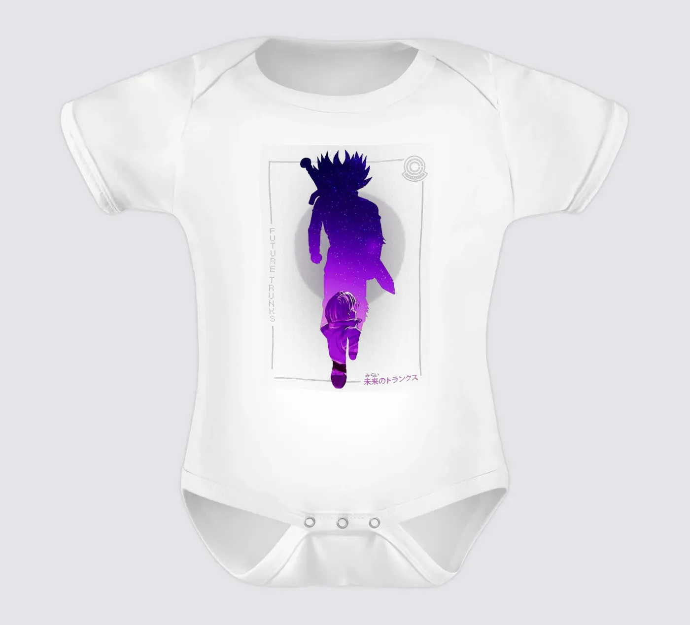 Future Trunks body neonato maniche corte da Gunawan Rb