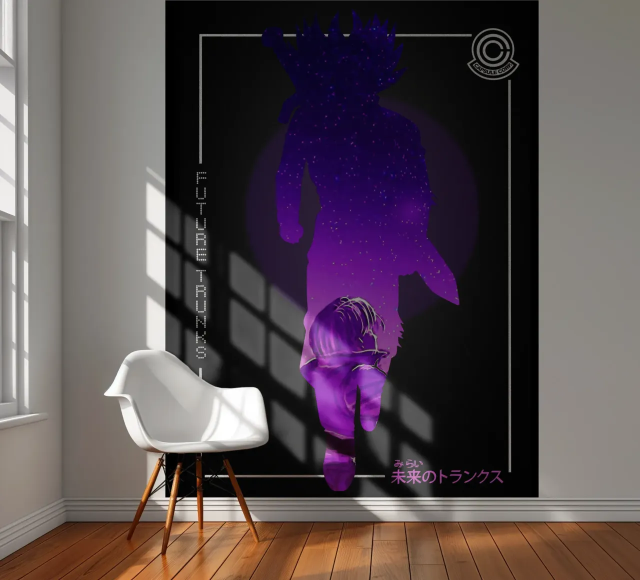 Future Trunks fotobehang van Gunawan Rb