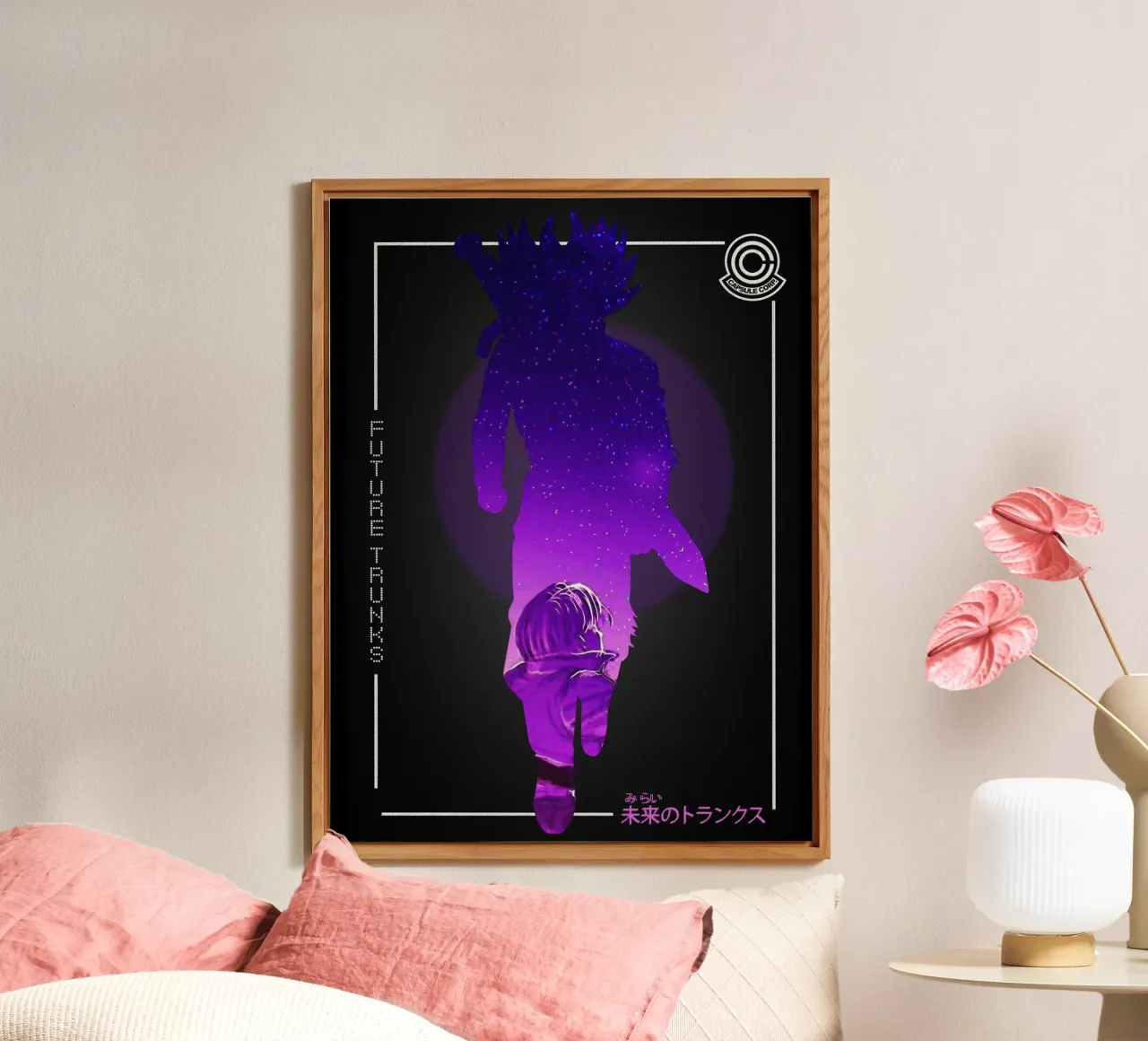 Future Trunks forex plate by Gunawan Rb