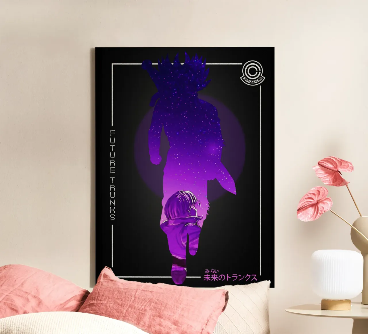 Toekomstige slurven canvas van Gunawan Rb