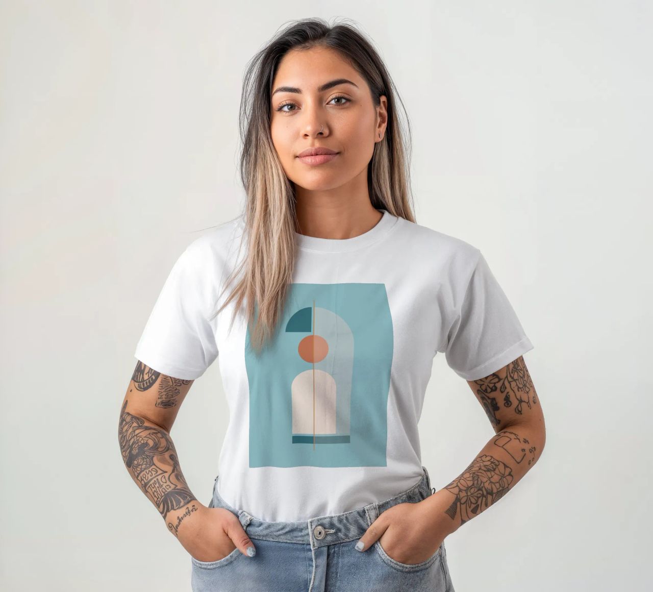 Forme geometriche minime 18 t-shirt da Gaite