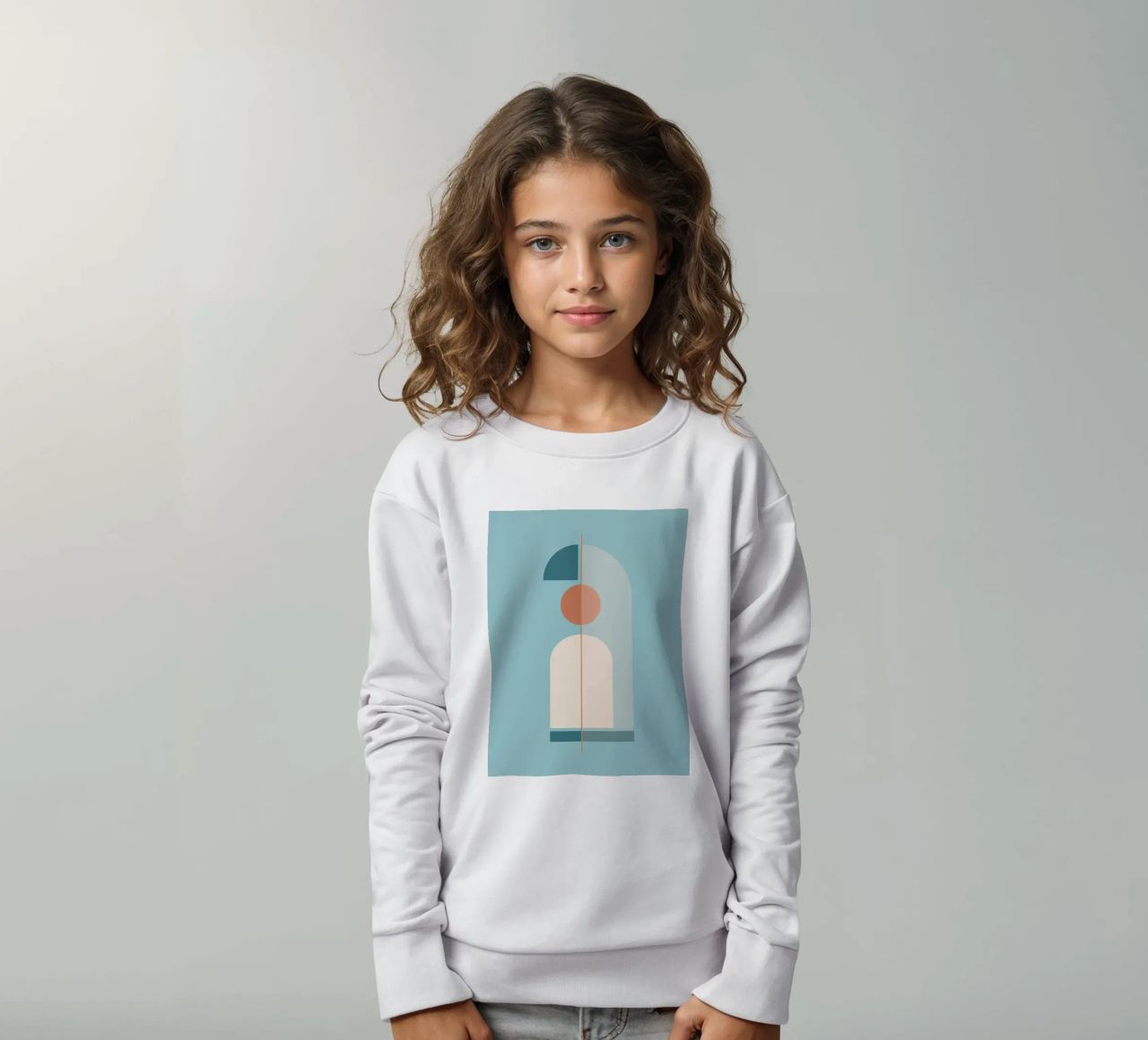 Forme geometriche minime 18 felpa bambino da Gaite