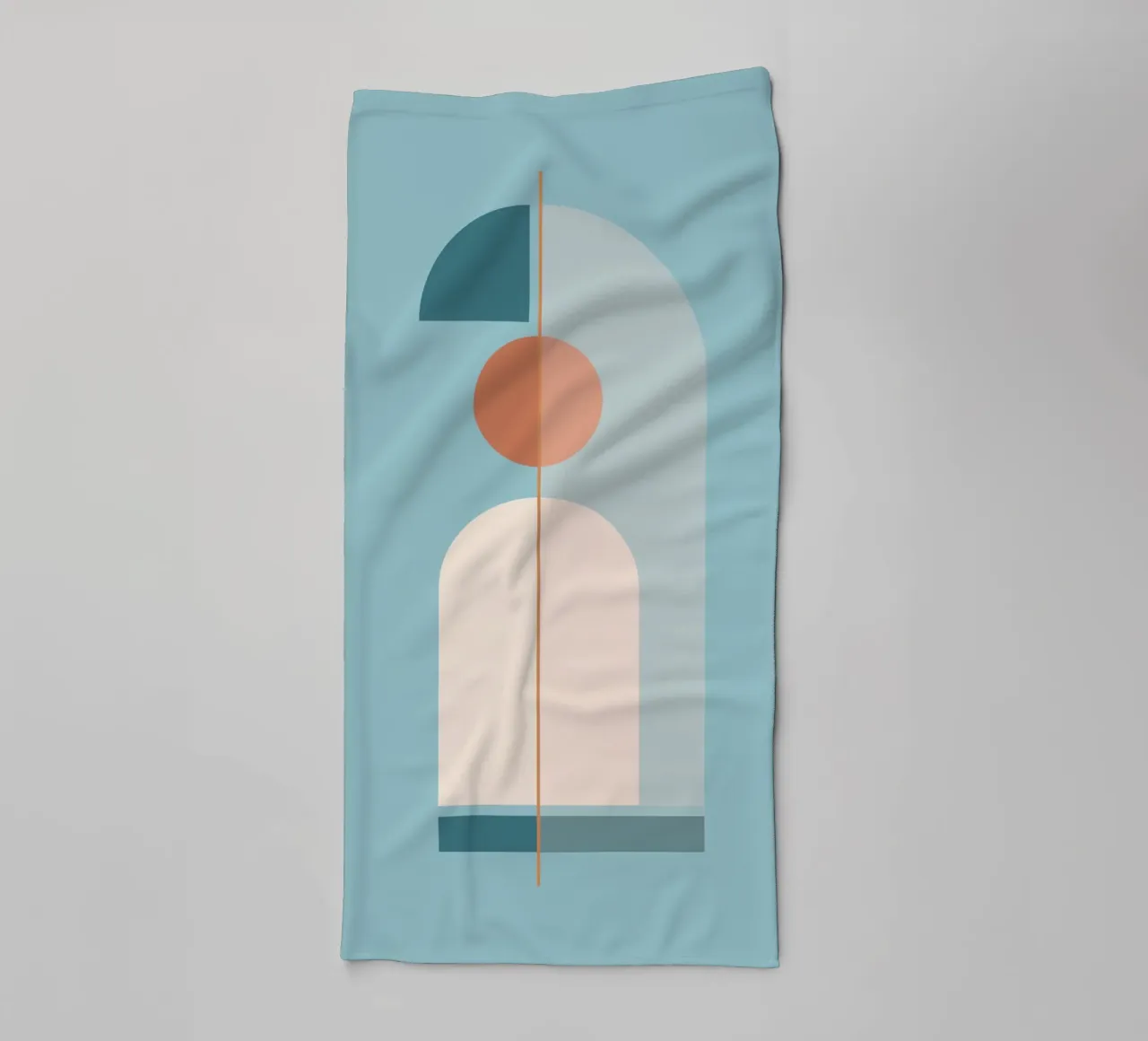 Forme geometriche minime 18 asciugamano da bagno da Gaite