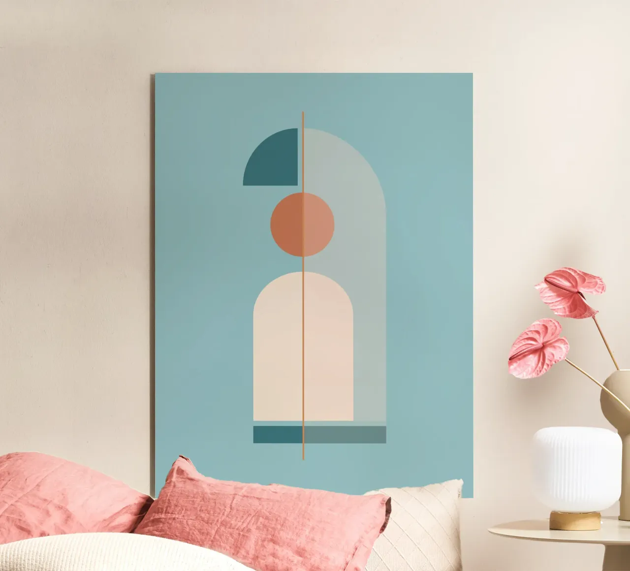 Forme geometriche minime 18 alluminio dibond da Gaite