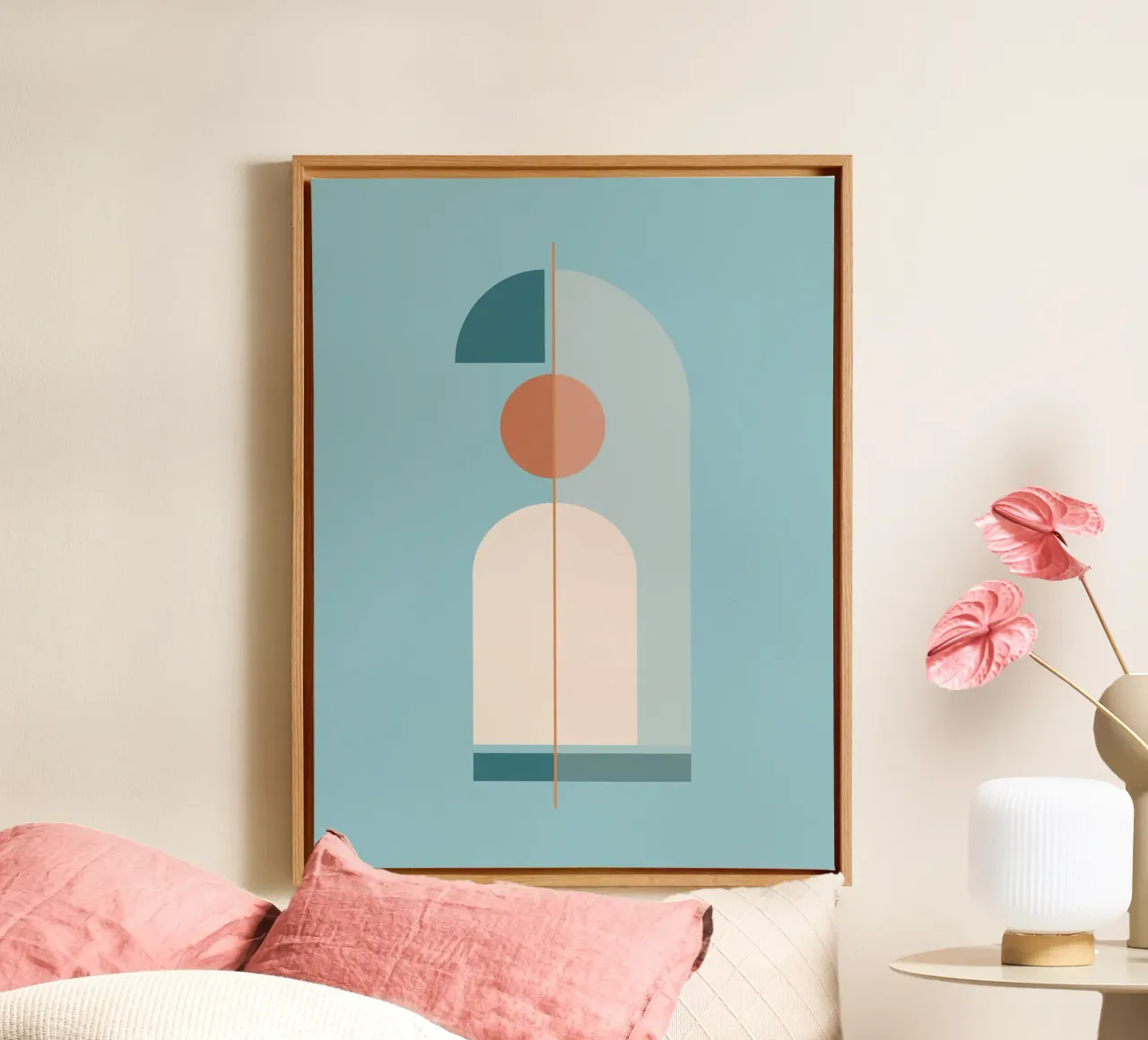Forme geometriche minime 18 tela da Gaite