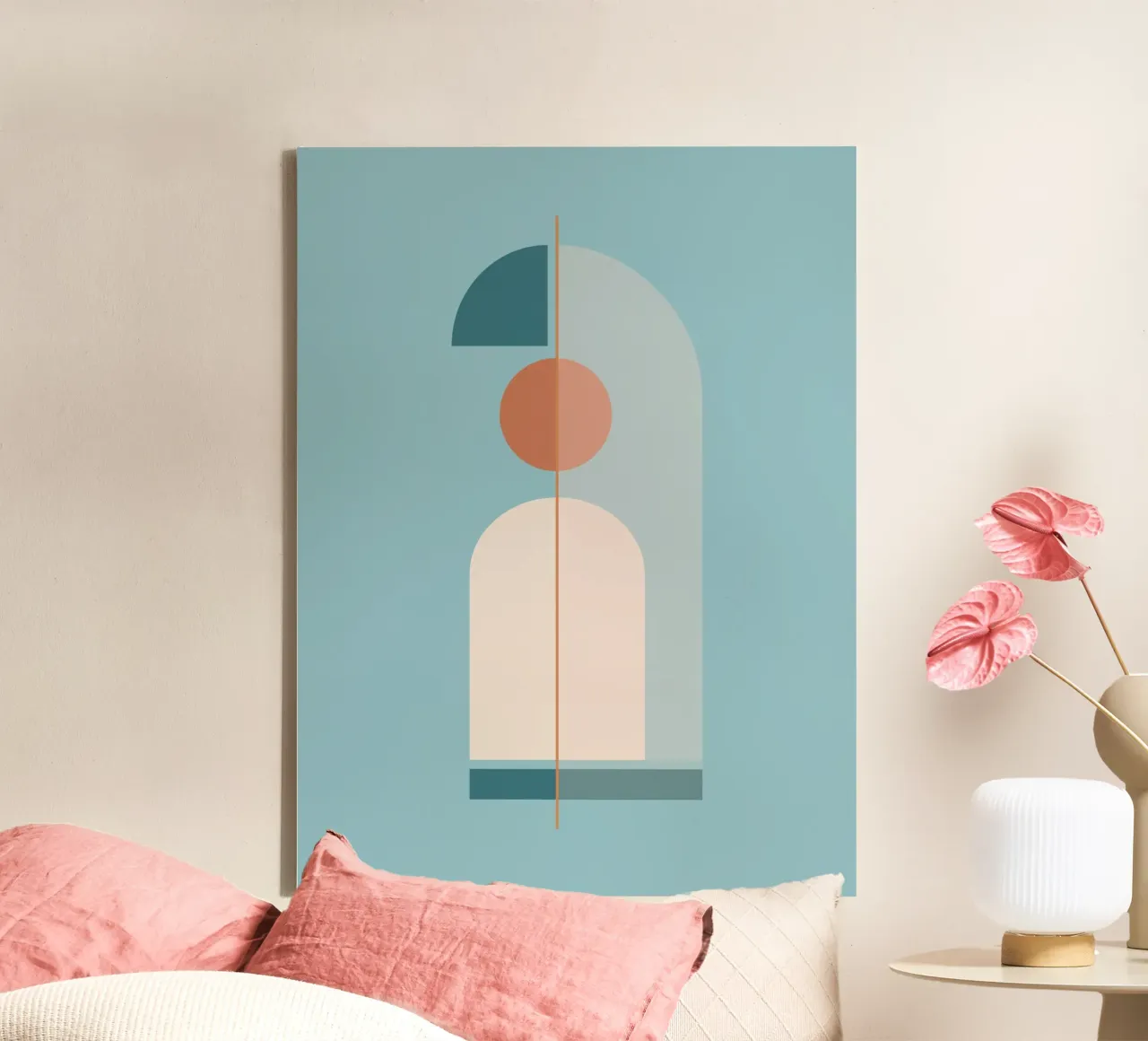 Forme geometriche minime 18 tela da Gaite