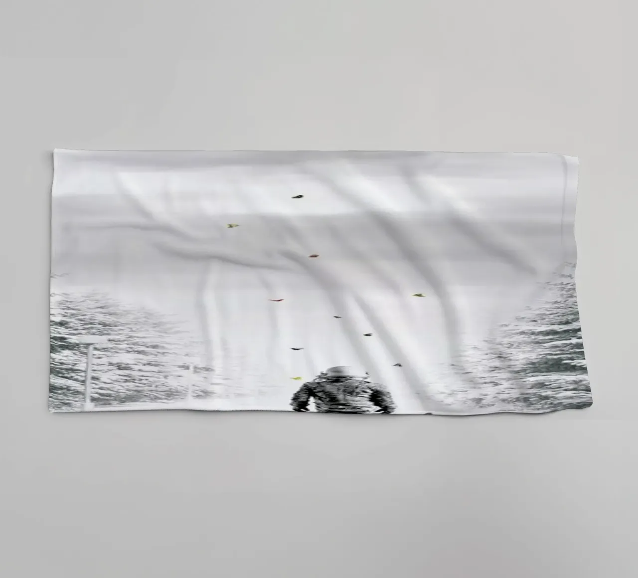 The Path towel by Jason Brueck