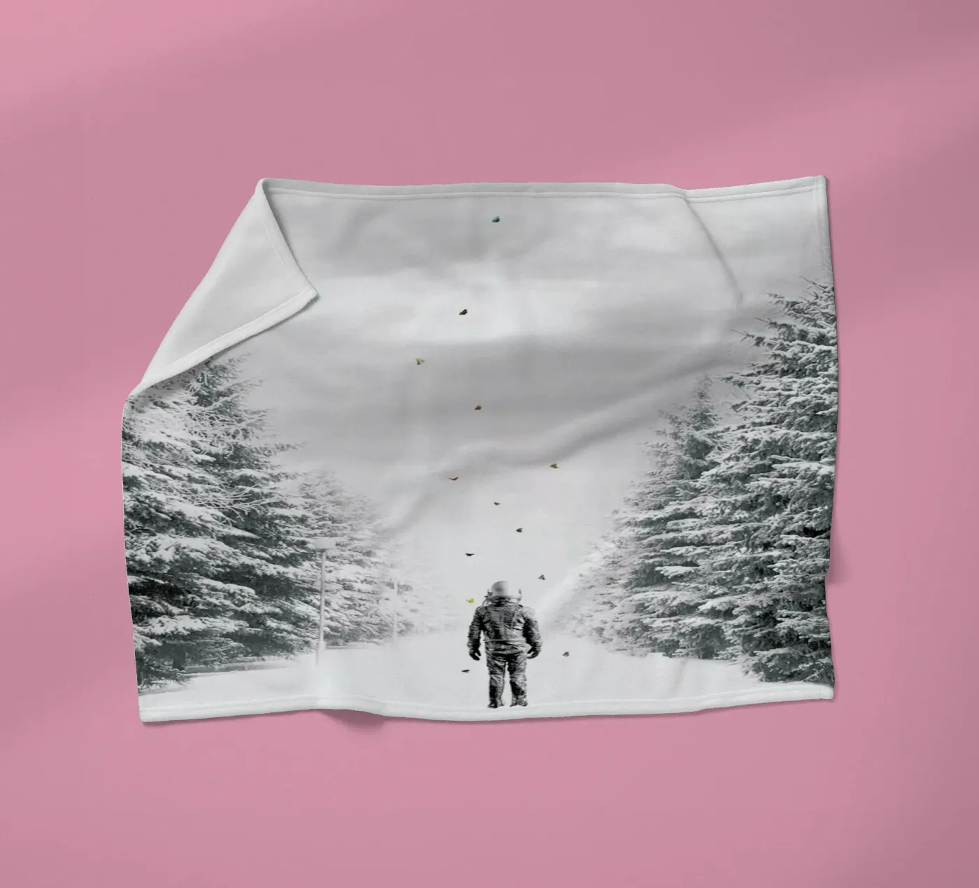 The Path Fleecedecke von Jason Brueck