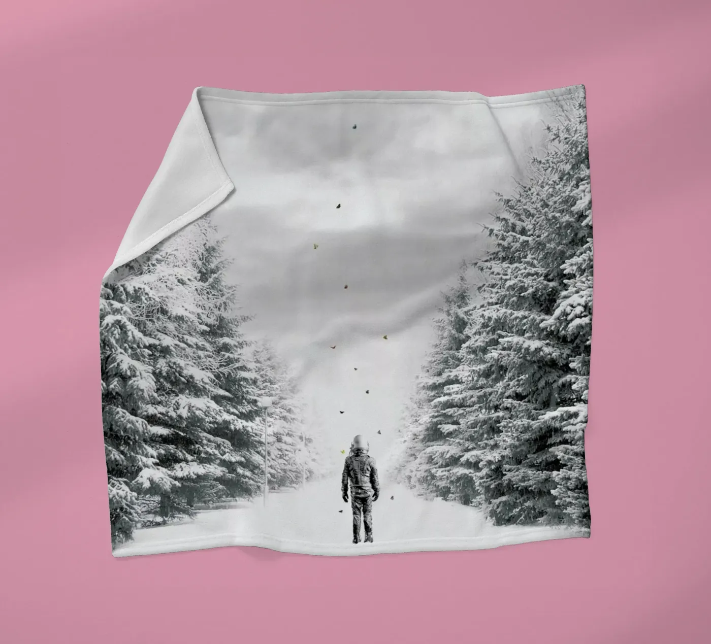 The Path Fleecedecke von Jason Brueck