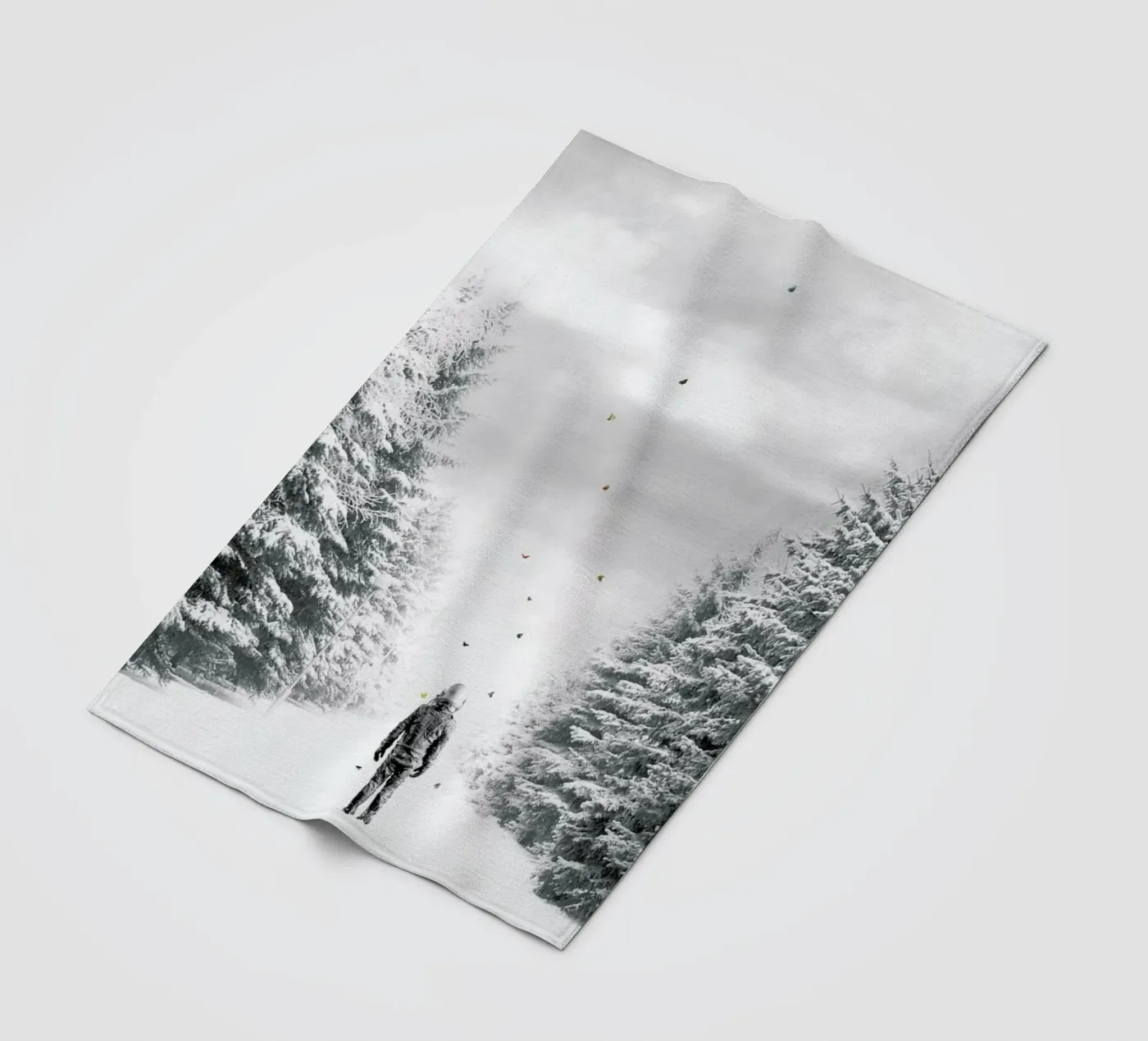 The Path Fleecedecke von Jason Brueck