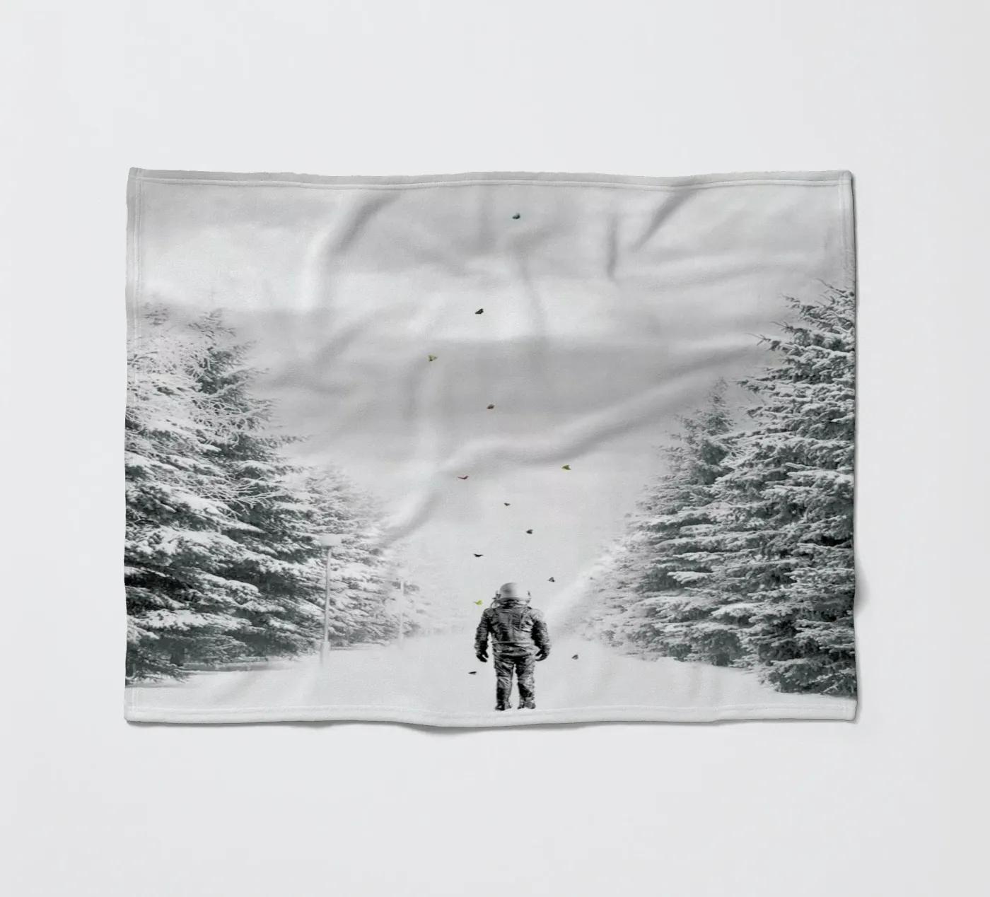 The Path Fleecedecke von Jason Brueck