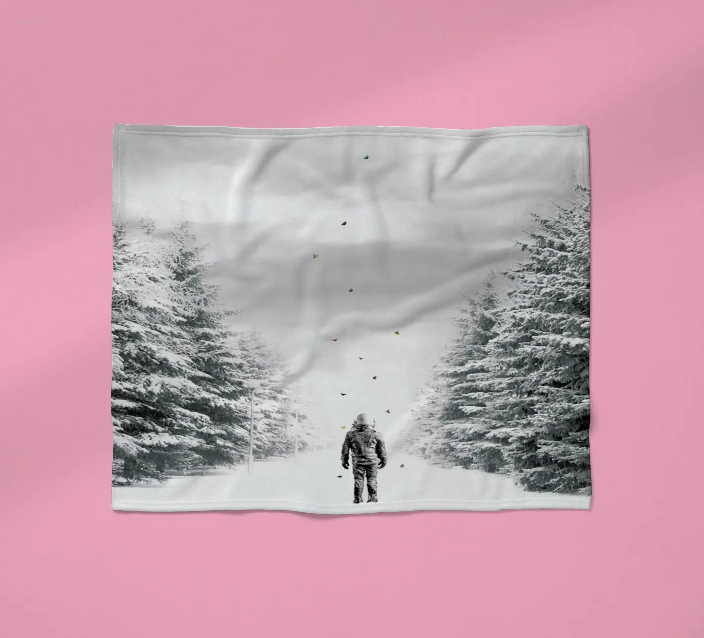 The Path Fleecedecke von Jason Brueck