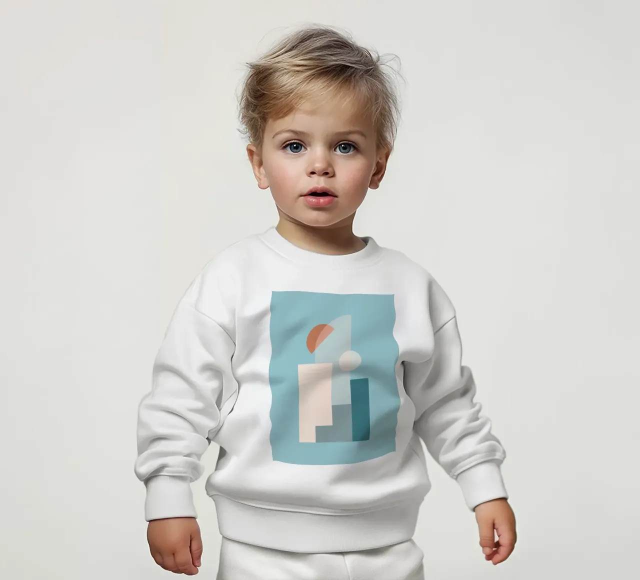 Forme geometriche minime 17 felpa neonato da Gaite