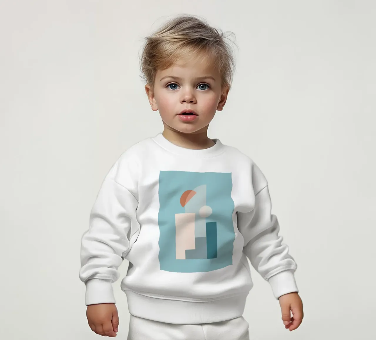 Forme geometriche minime 17 felpa neonato da Gaite