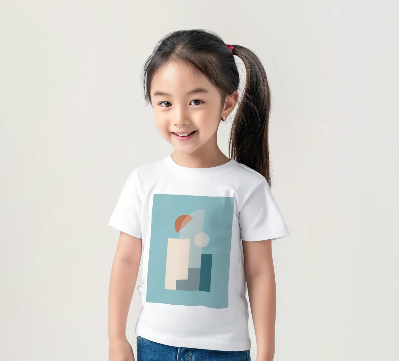 Forme geometriche minime 17 t-shirt bambini da Gaite