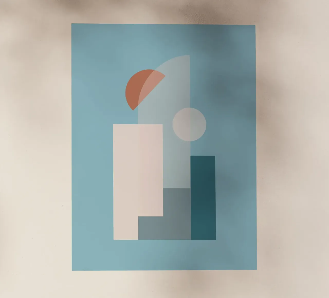 Forme geometriche minime 17 pellicola backlit da Gaite