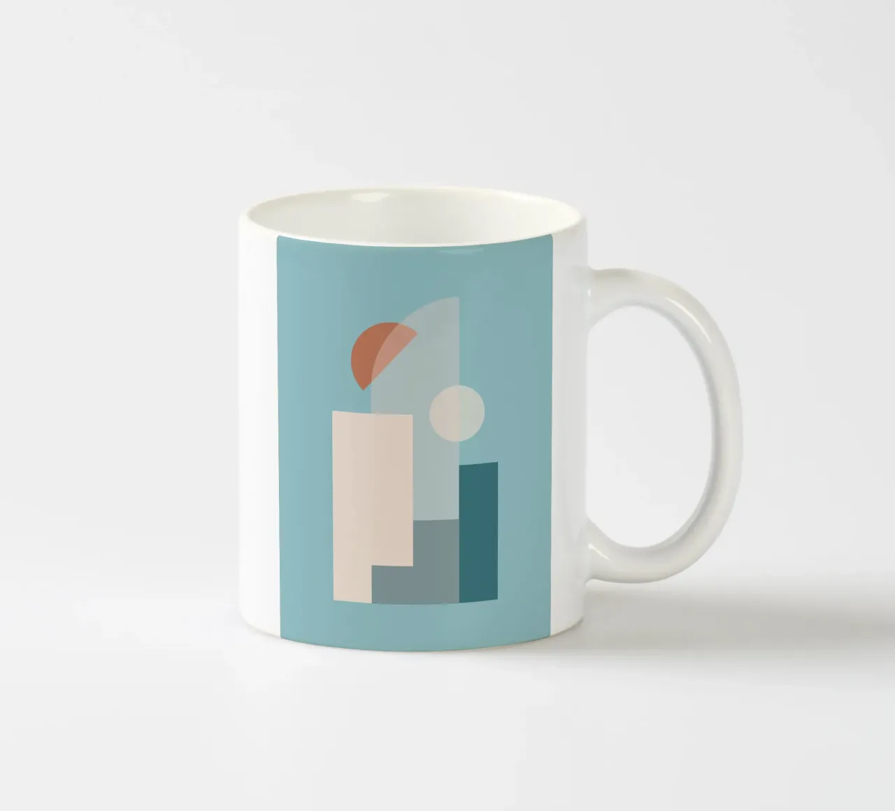 Forme geometriche minime 17 tazza in ceramica da Gaite