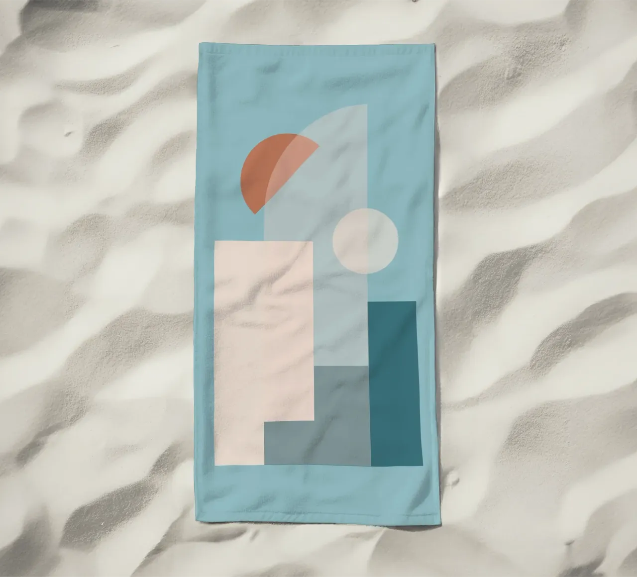 Forme geometriche minime 17 telo mare da Gaite