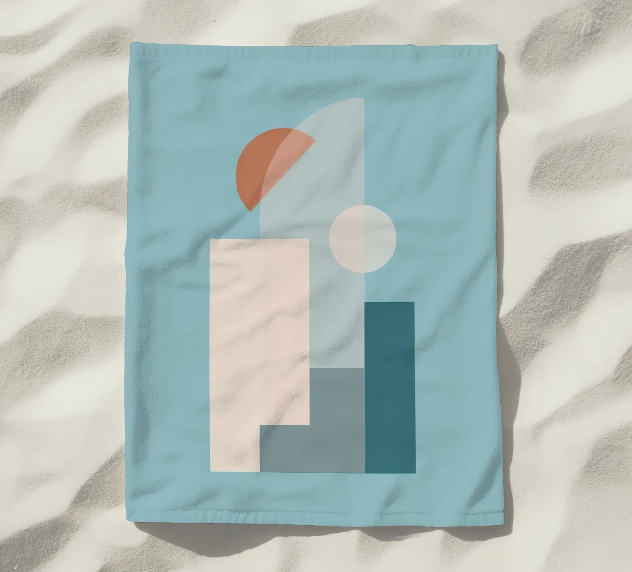 Forme geometriche minime 17 telo mare da Gaite