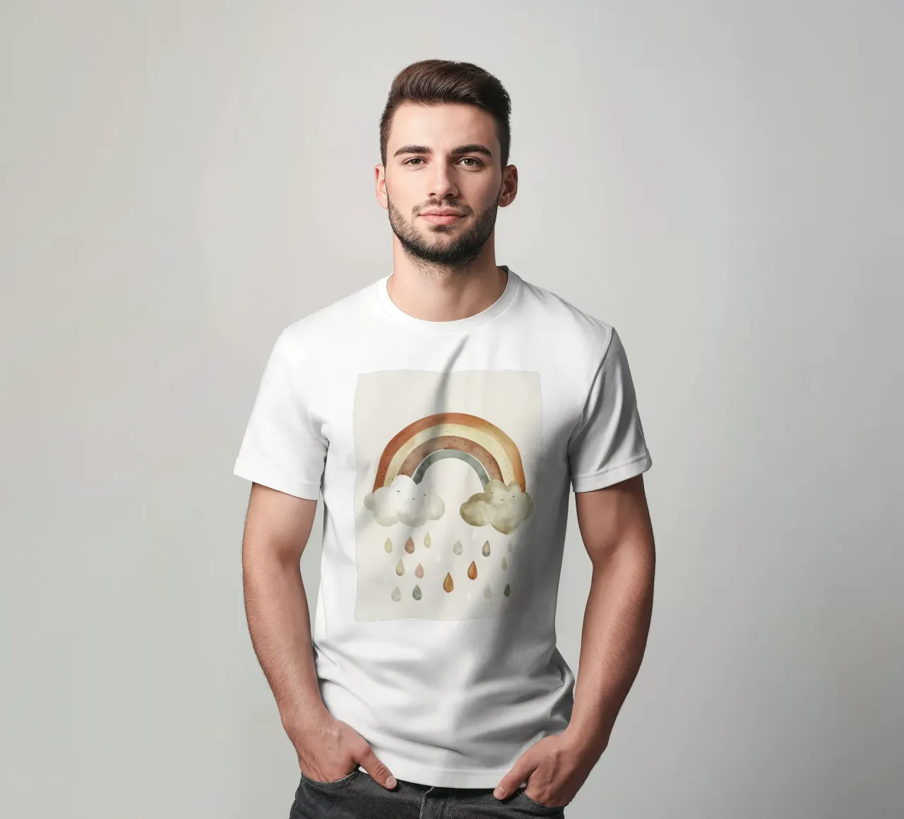 Happy Rain t-shirt da treechild