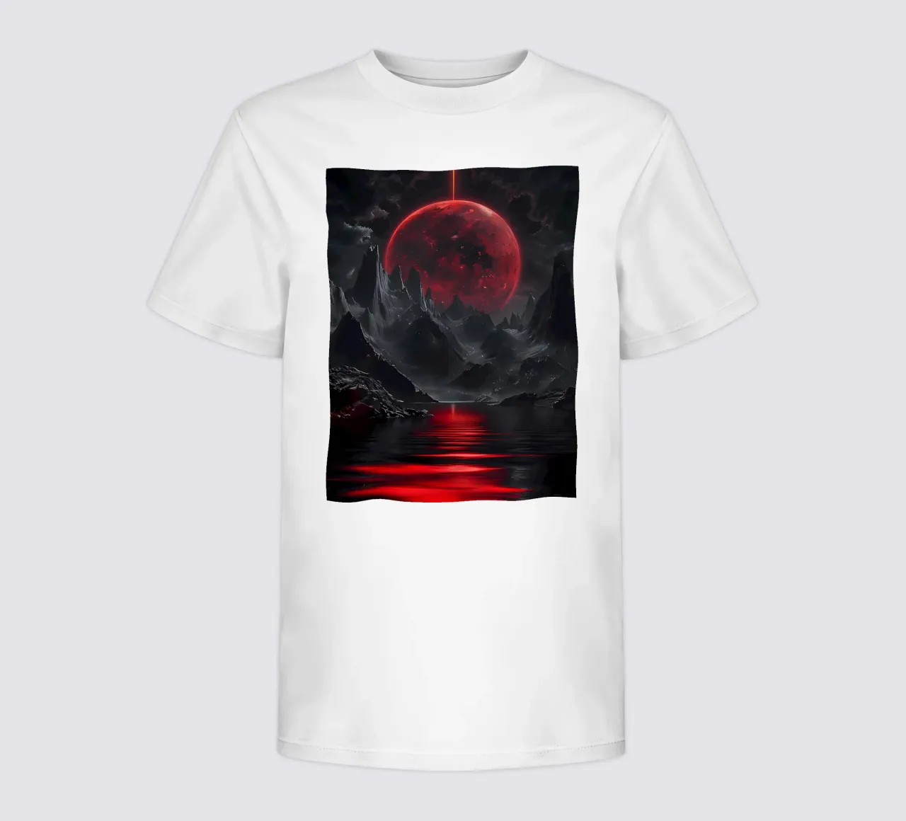 Crimson Eclipse t-shirt bambini da Artistic-shop