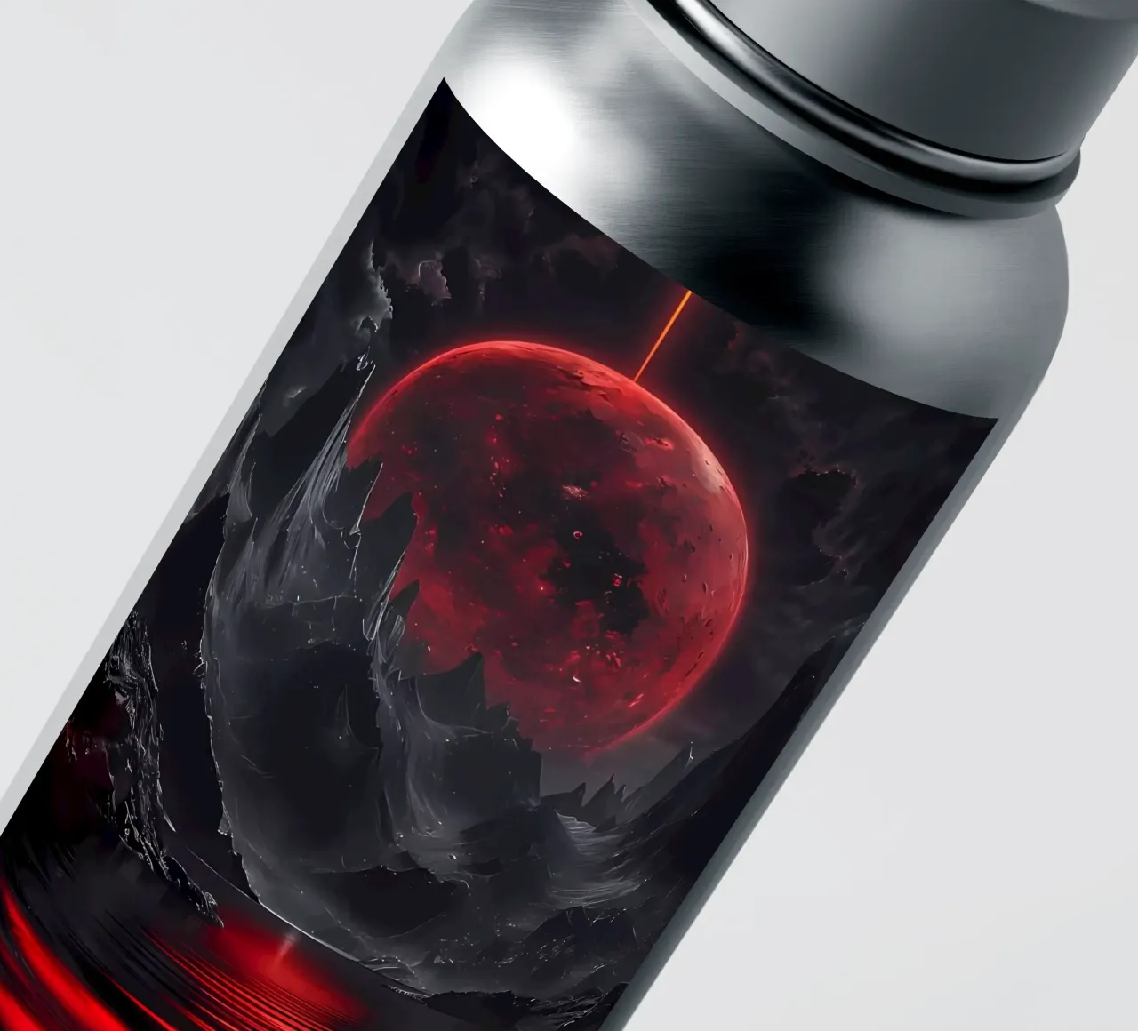 Crimson Eclipse sticker by Artistic-shop