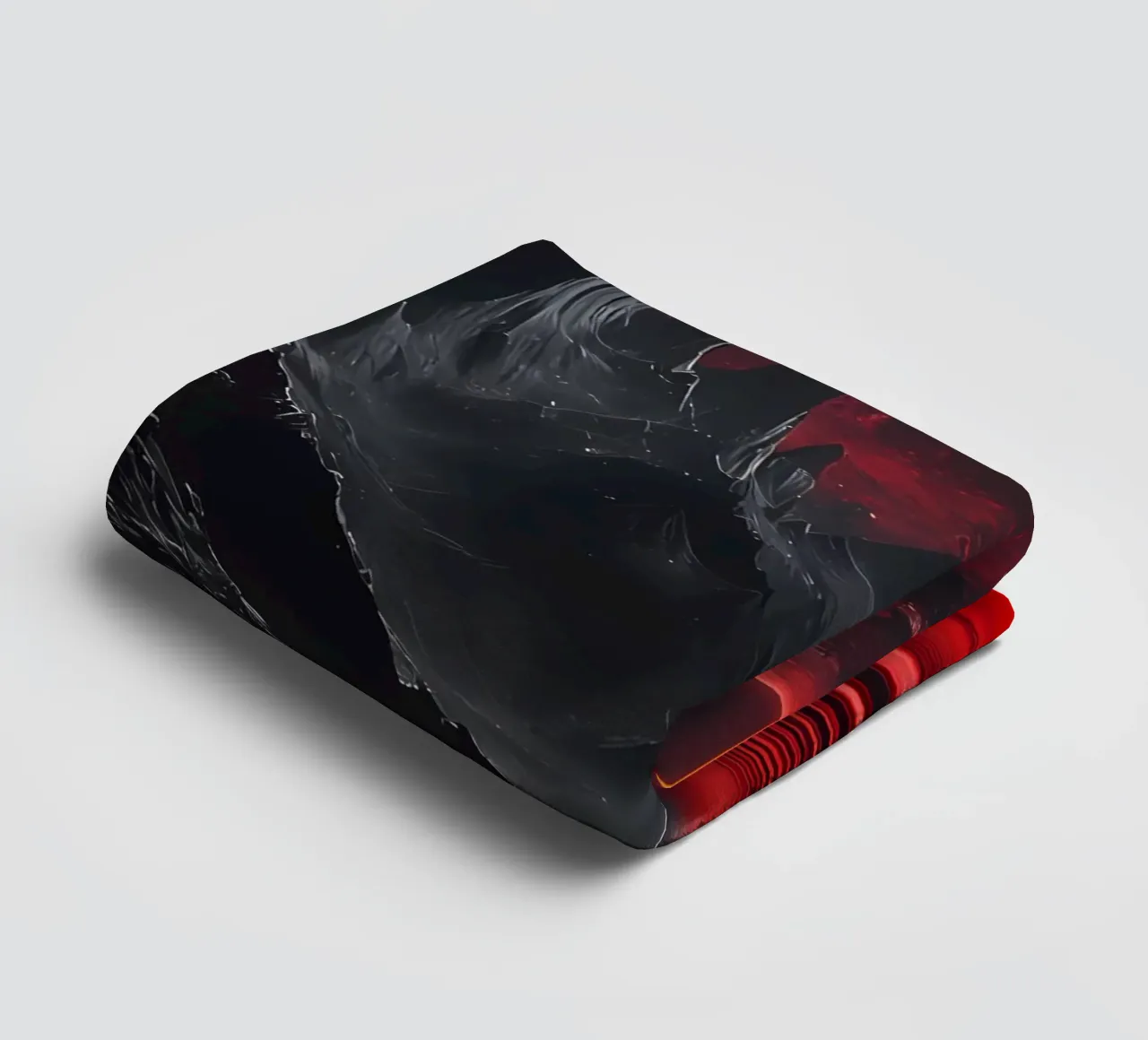 Crimson Eclipse badhanddoek van Artistic-shop