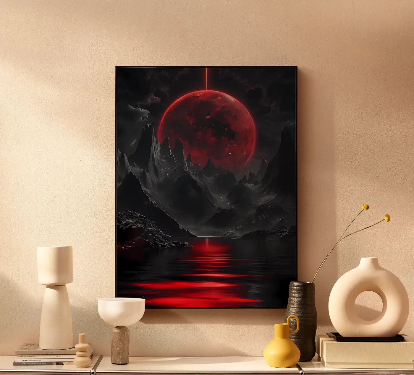 Crimson Eclipse plexiglass da Artistic-shop