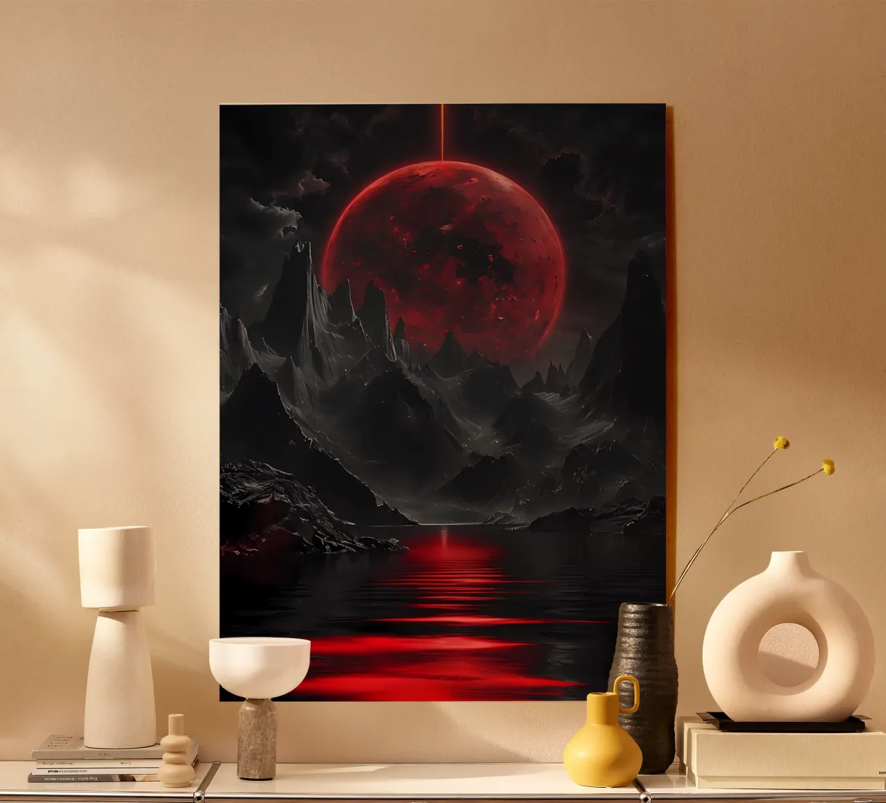 Crimson Eclipse plexiglass da Artistic-shop