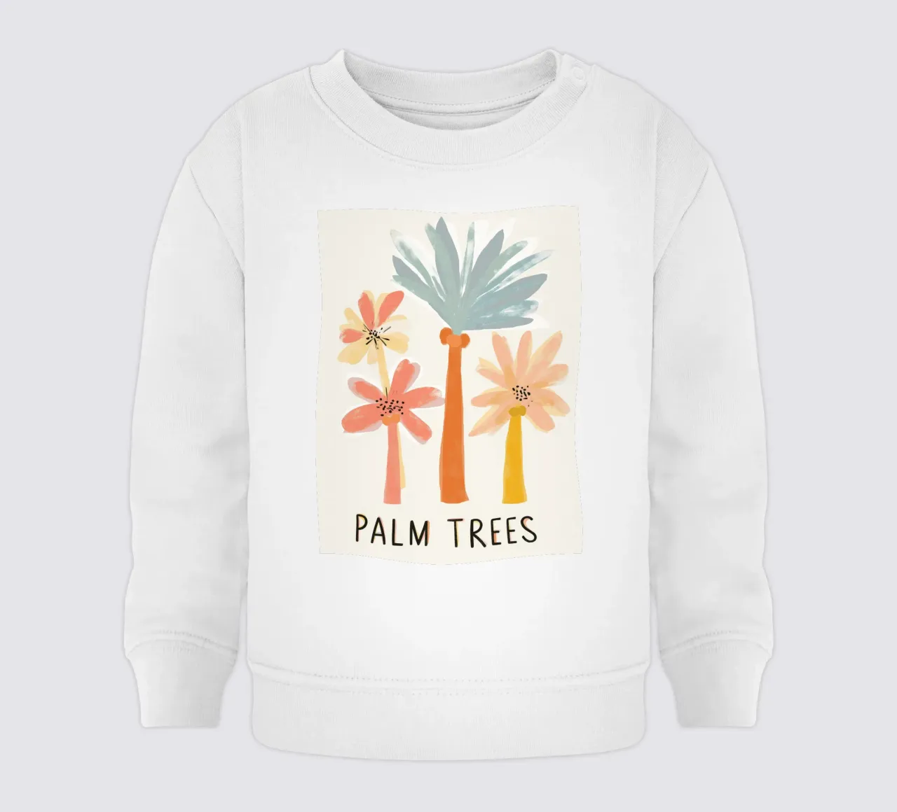 Palm Trees No 2 felpa neonato da treechild