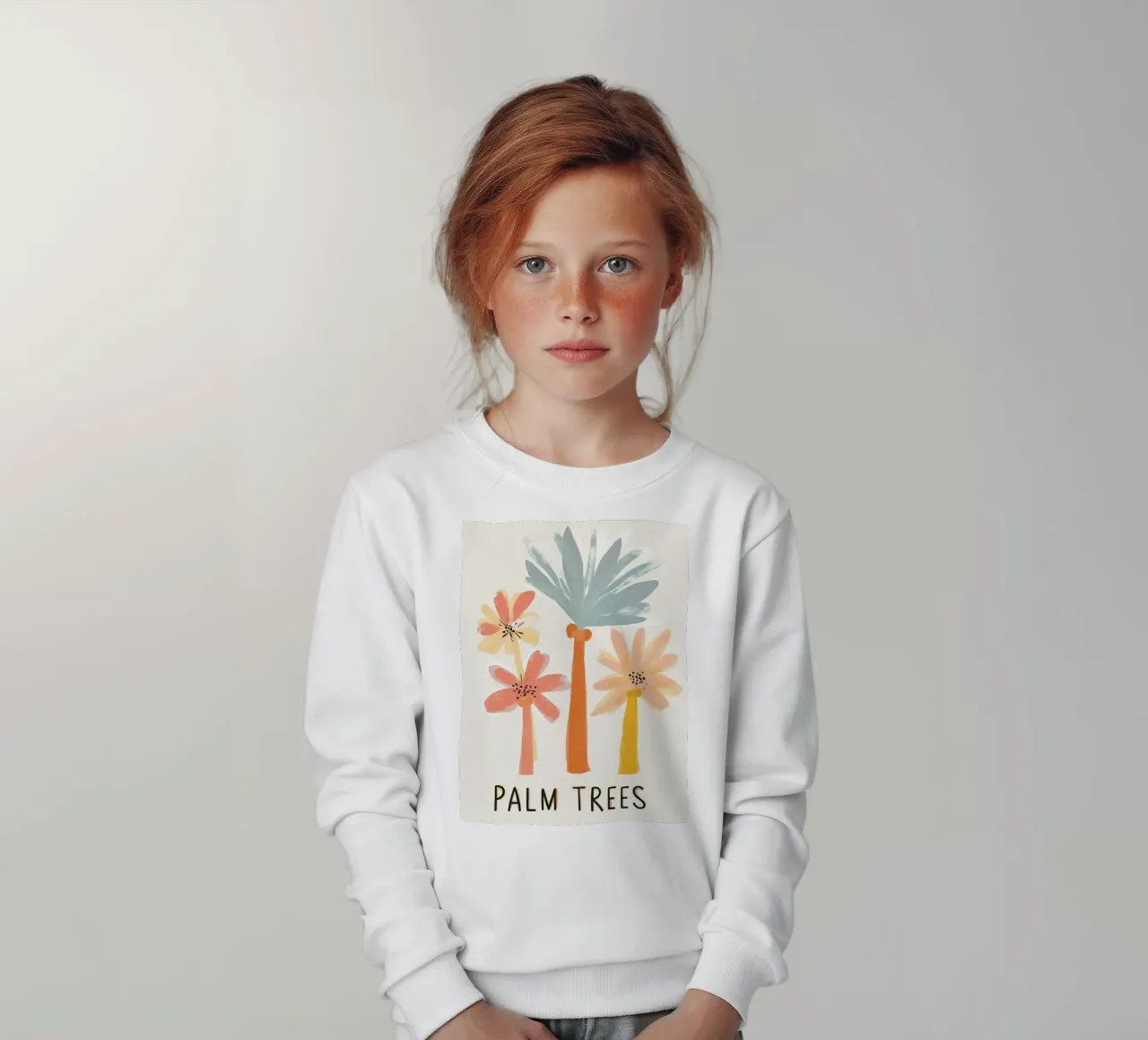 Palm Trees No 2 felpa bambino da treechild