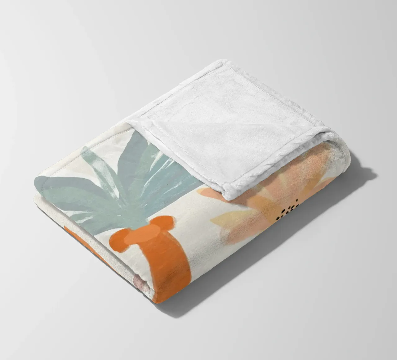 Palm Trees No 2 coperta in pile da treechild