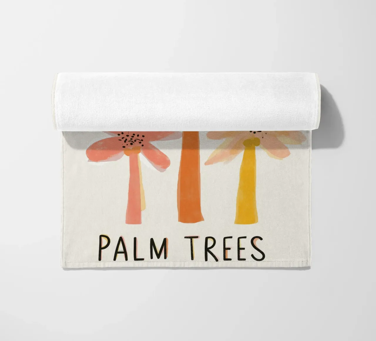 Palm Trees No 2 telo mare da treechild