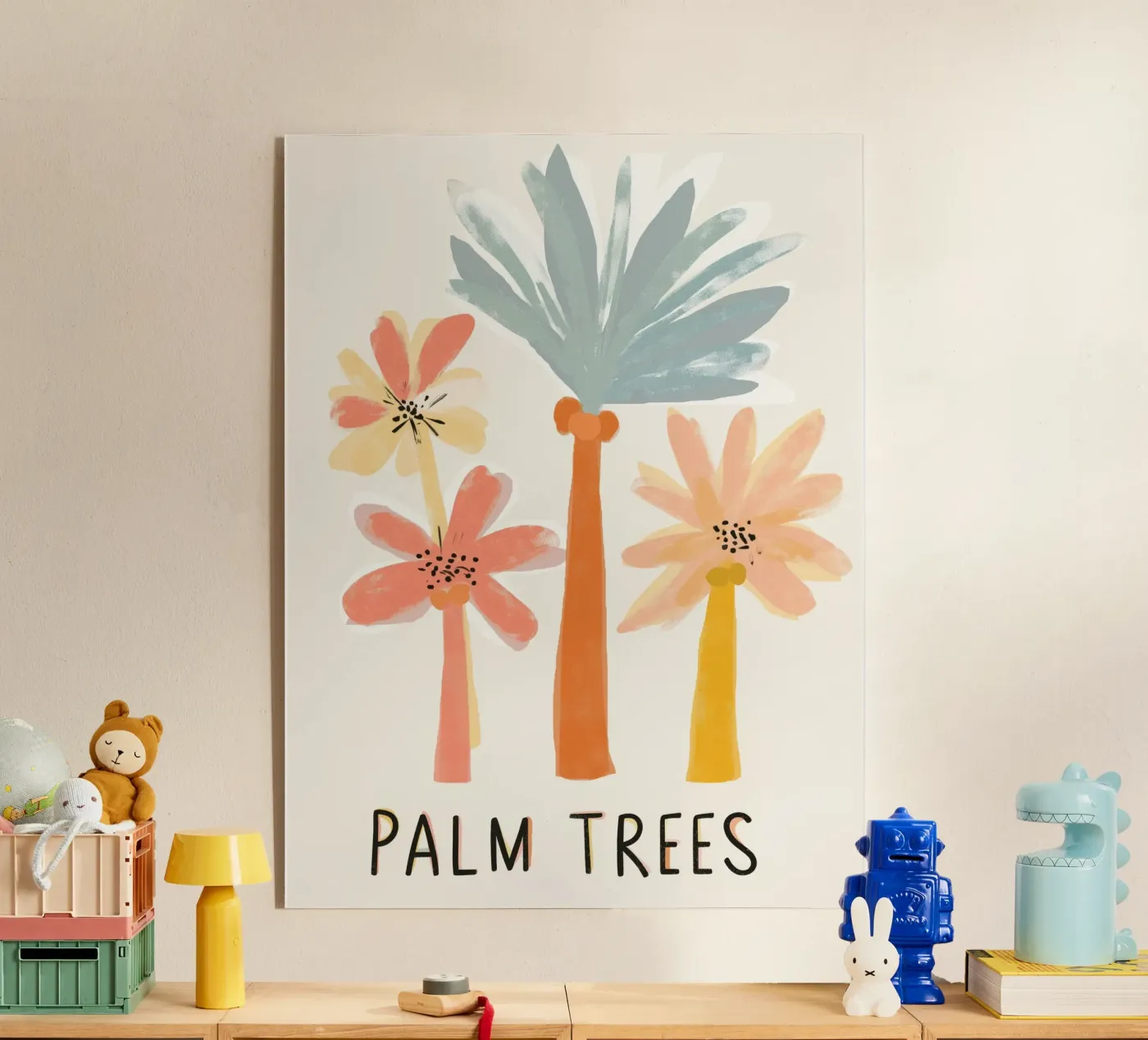 Palm Trees No 2 plexiglass da treechild