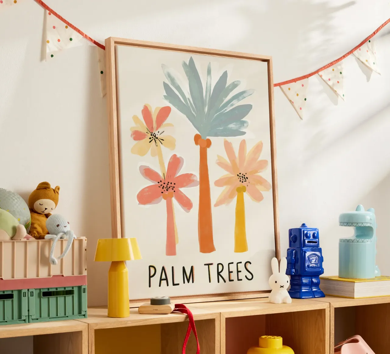 Palm Trees No 2 tela da treechild