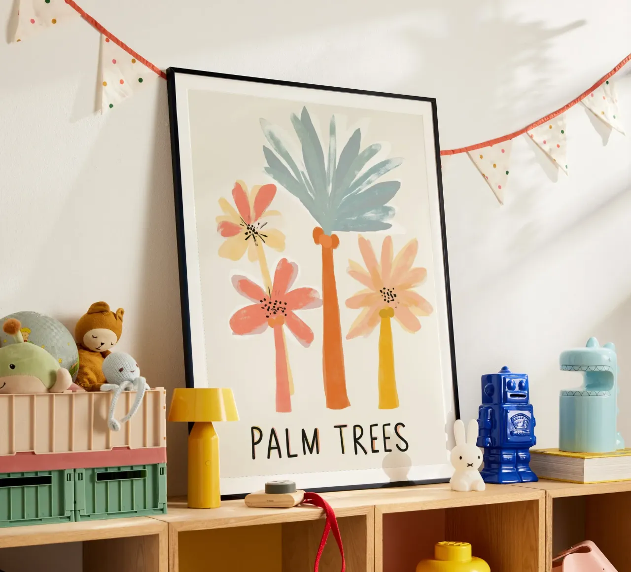 Palm Trees No 2 carta hahnemühle da treechild