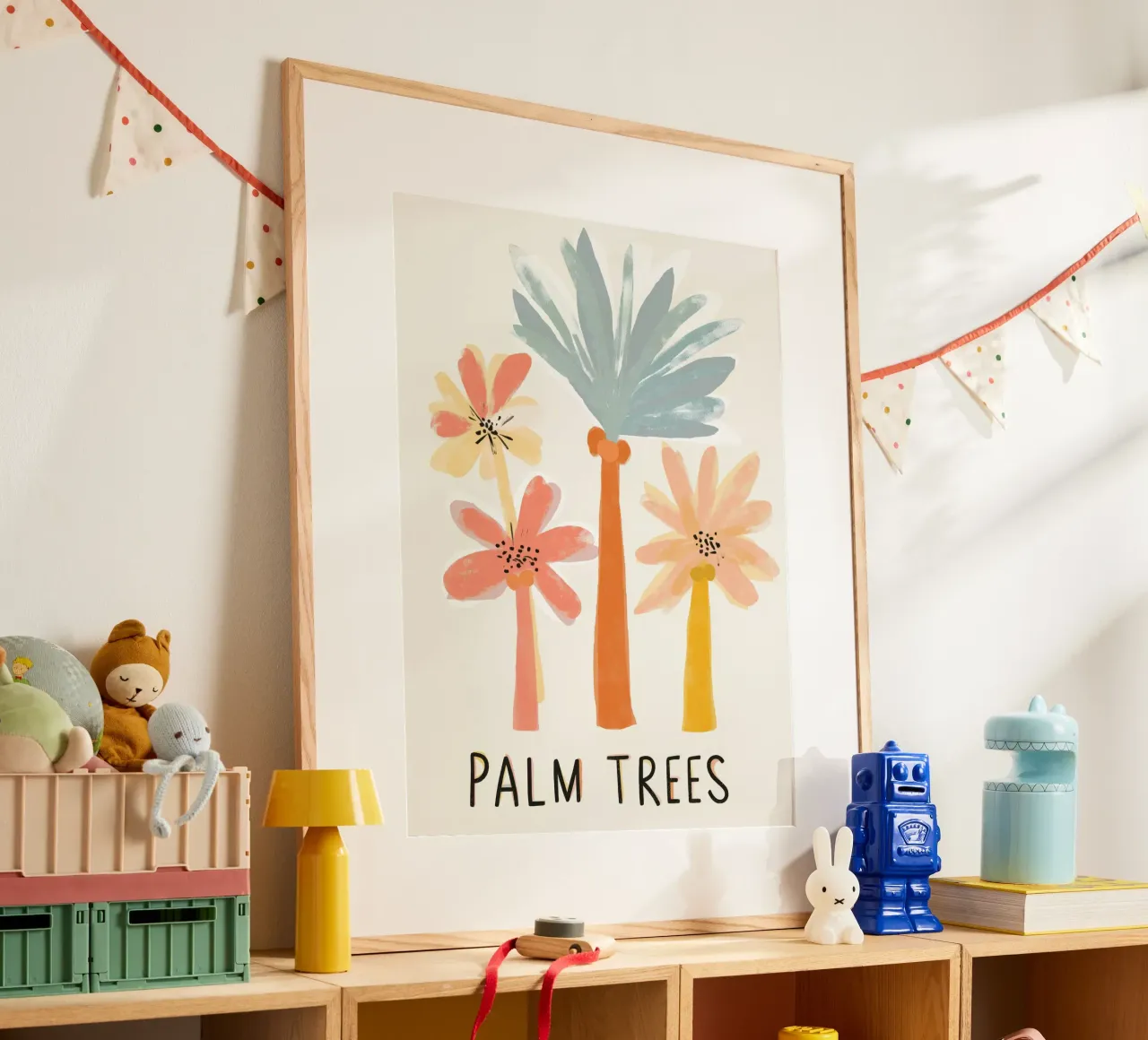 Palm Trees No 2 carta hahnemühle da treechild