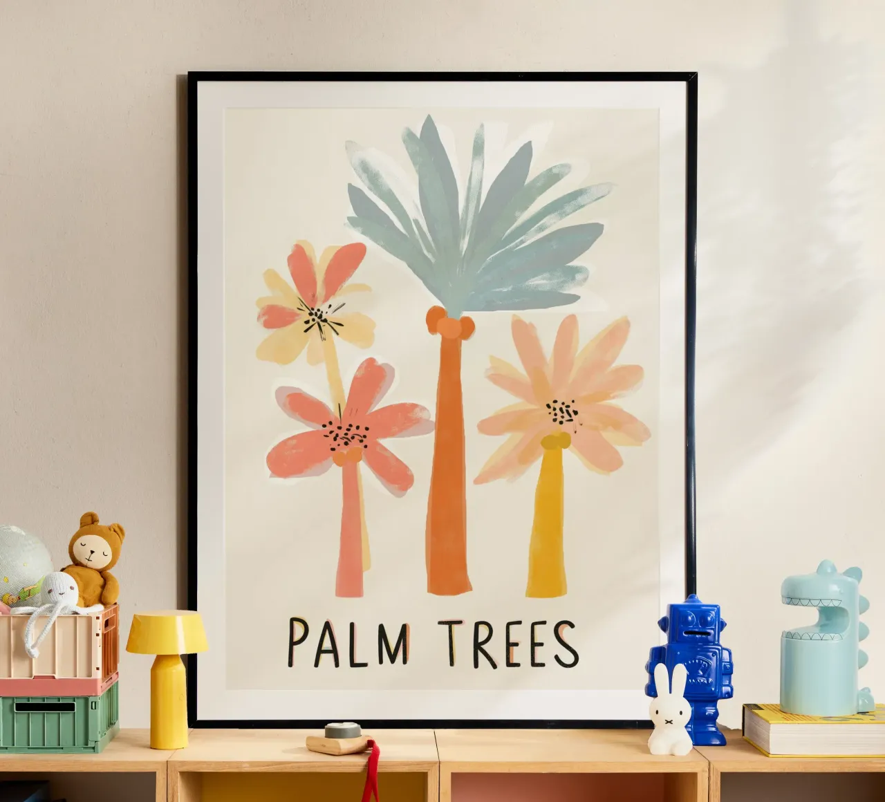 Palm Trees No 2 carta hahnemühle da treechild