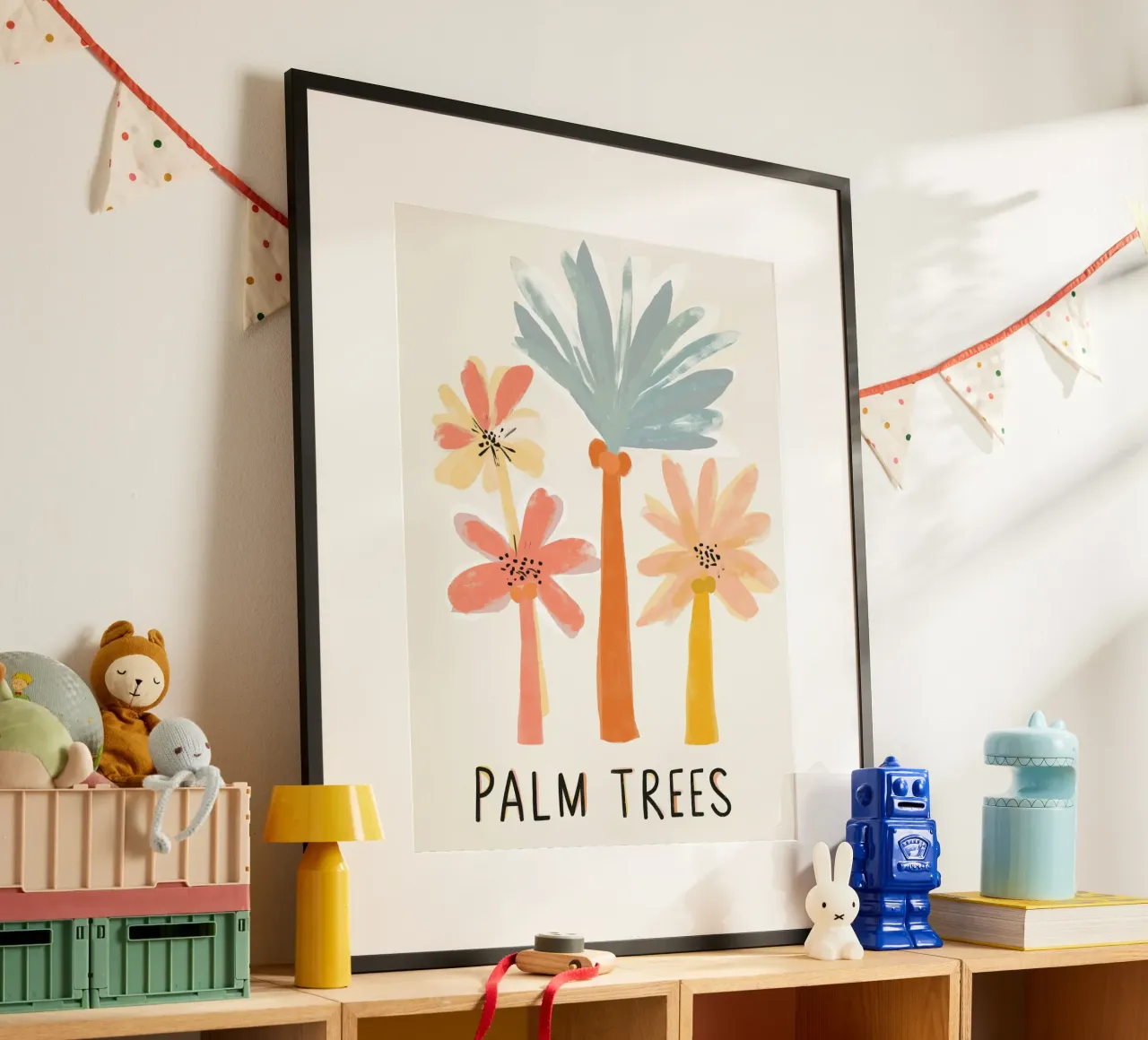 Palm Trees No 2 carta hahnemühle da treechild