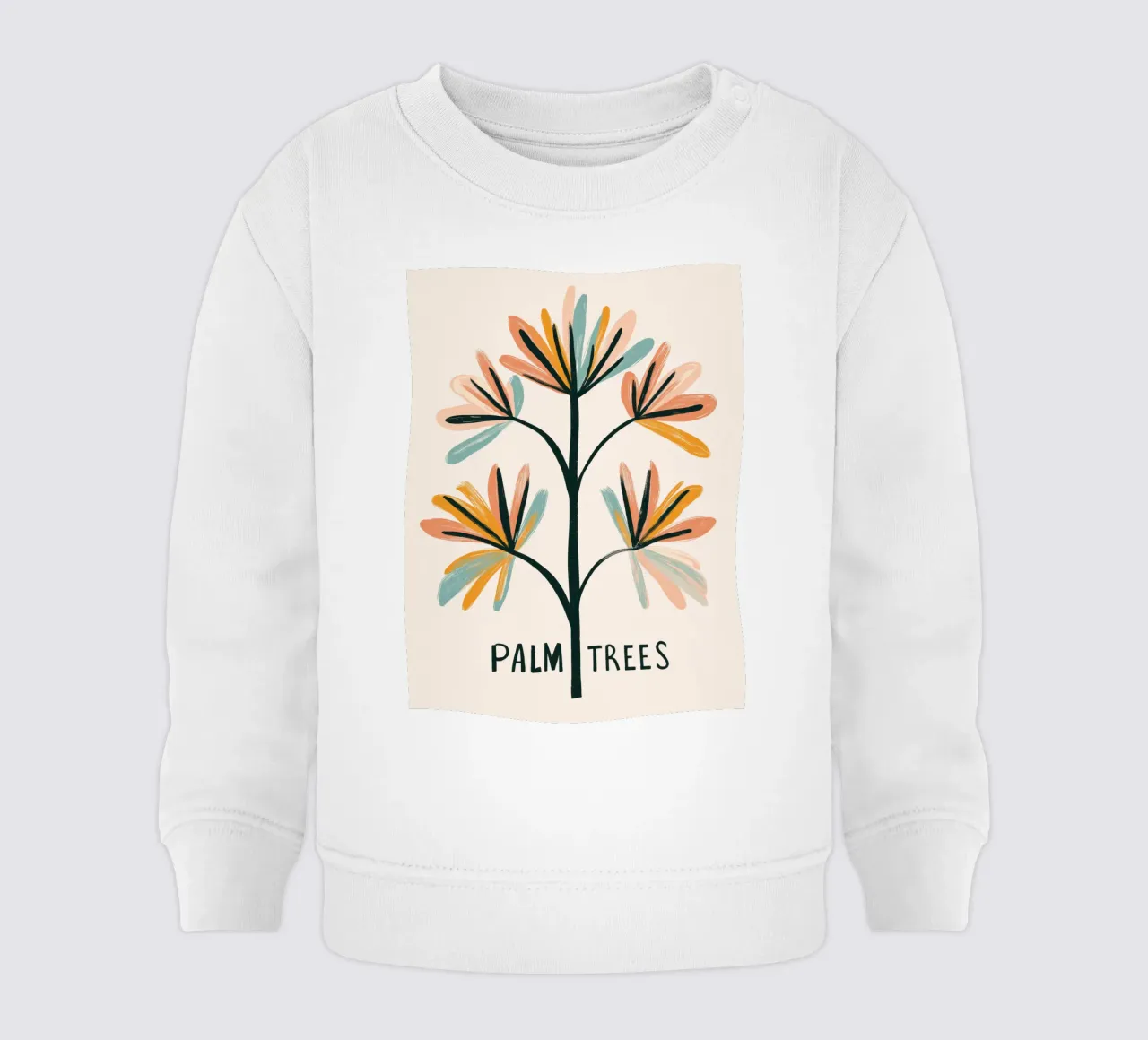 Palm Trees No 3 baby sweatshirt by treechild