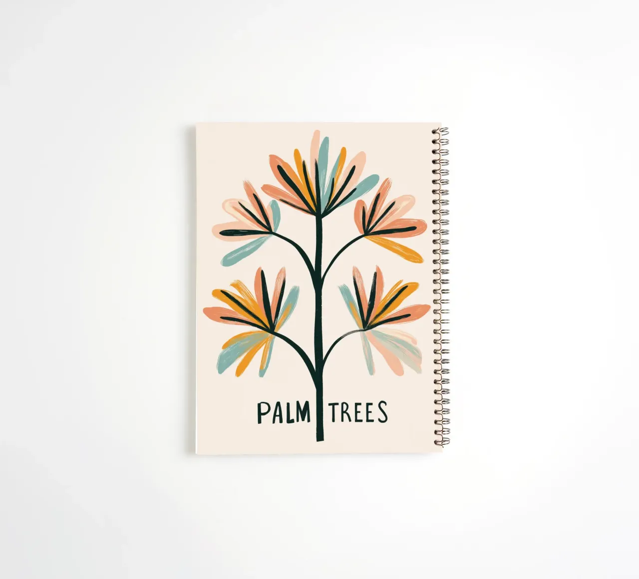 Palm Trees No 3 Ringbuch von treechild