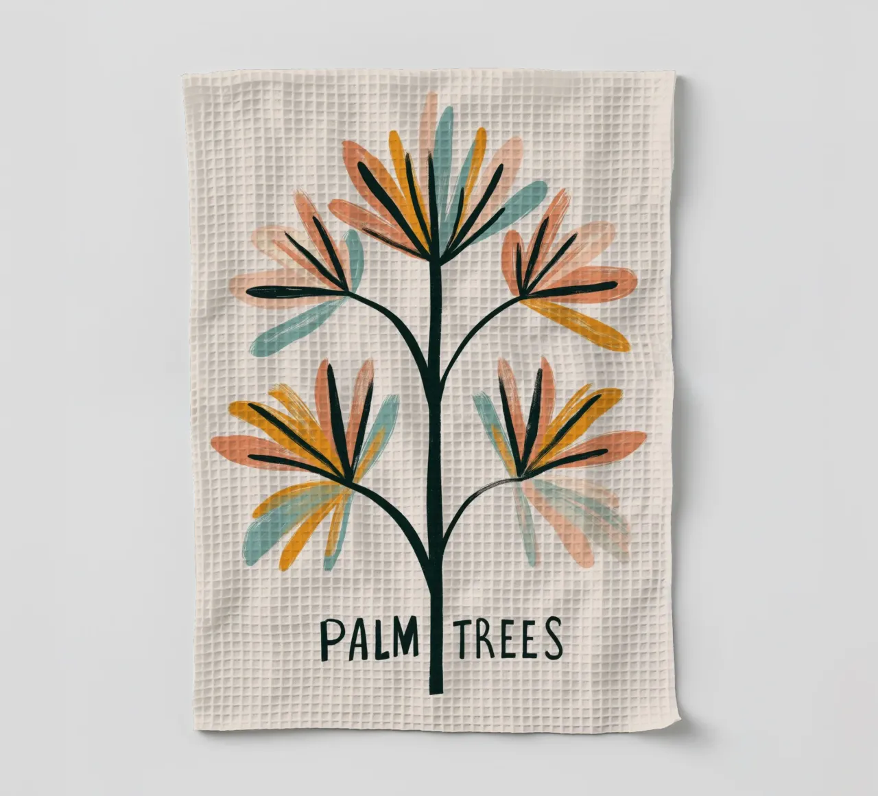 Palm Trees No 3 canovaccio da cucina da treechild
