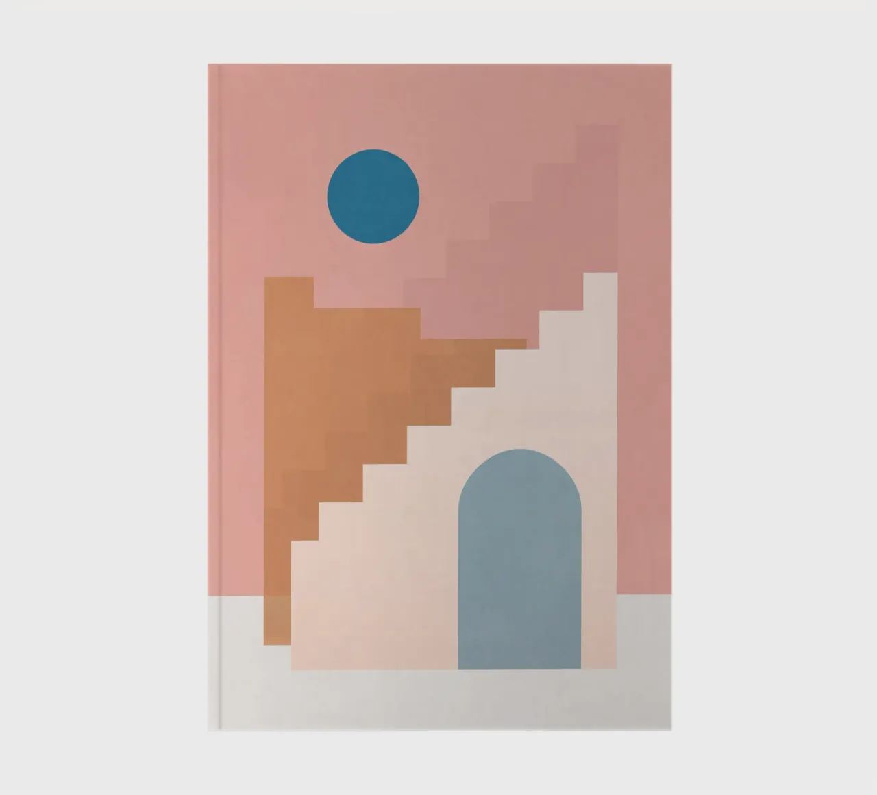 Minimal Abstract 17 notebook by Gaite