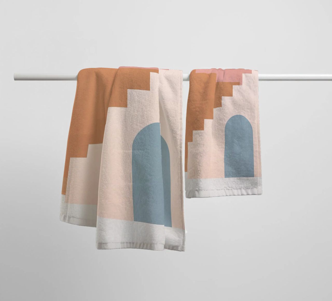 Minimal Abstract 17 towel by Gaite