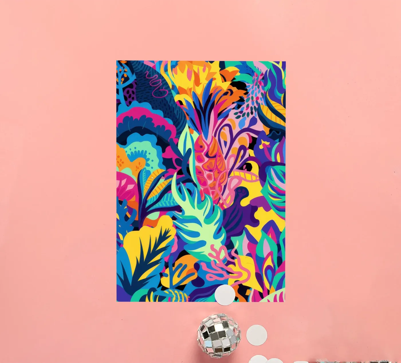 Psychedelic Jungle Pattern sticker by Bring Hues
