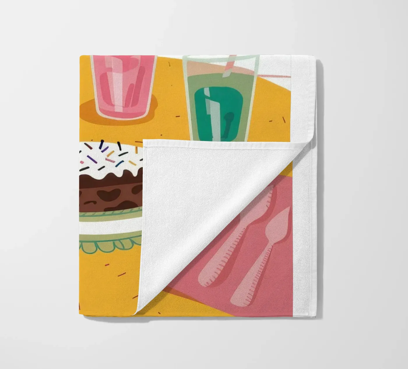 Torta e limonata telo mare da Bring Hues